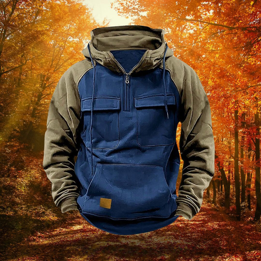Gareth | Men's Rugged Adventure Hoodie
