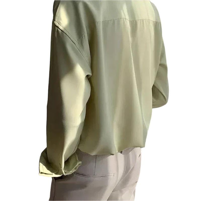 Percy | Palms Springs Shirt - Light Green