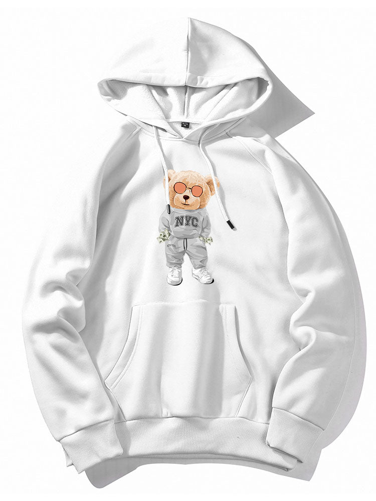 Montana | Rich Bear Print Hoodie