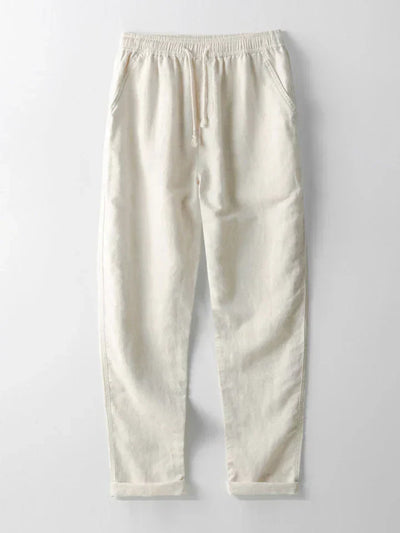River | Linen blend shirt and straight pants set