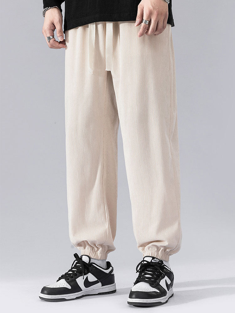 Adrián® | Drawstring Corduroy Joggers