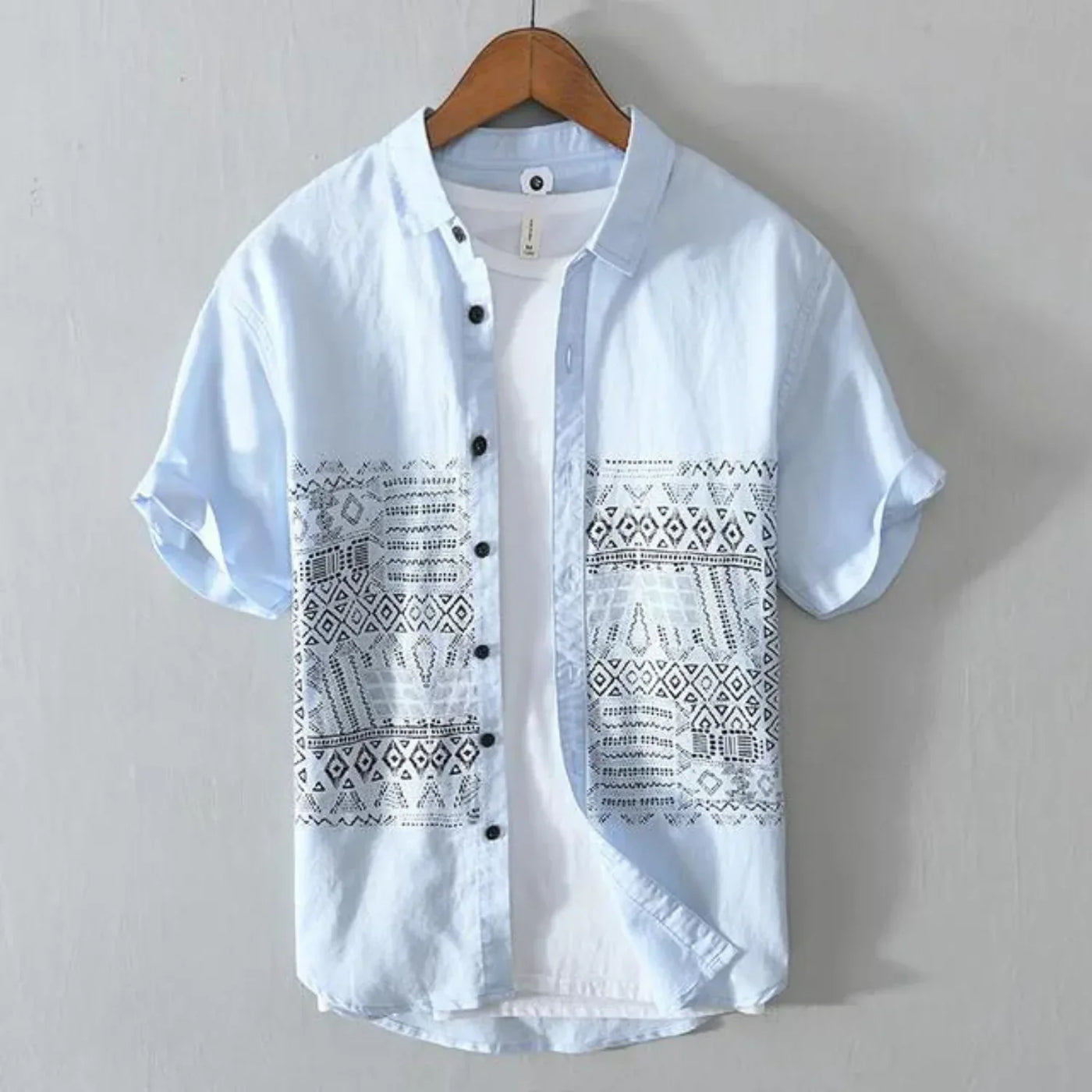 Hector® | Printed Linen Men's Shirt