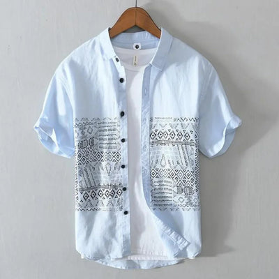 Hector® | Printed Linen Men's Shirt