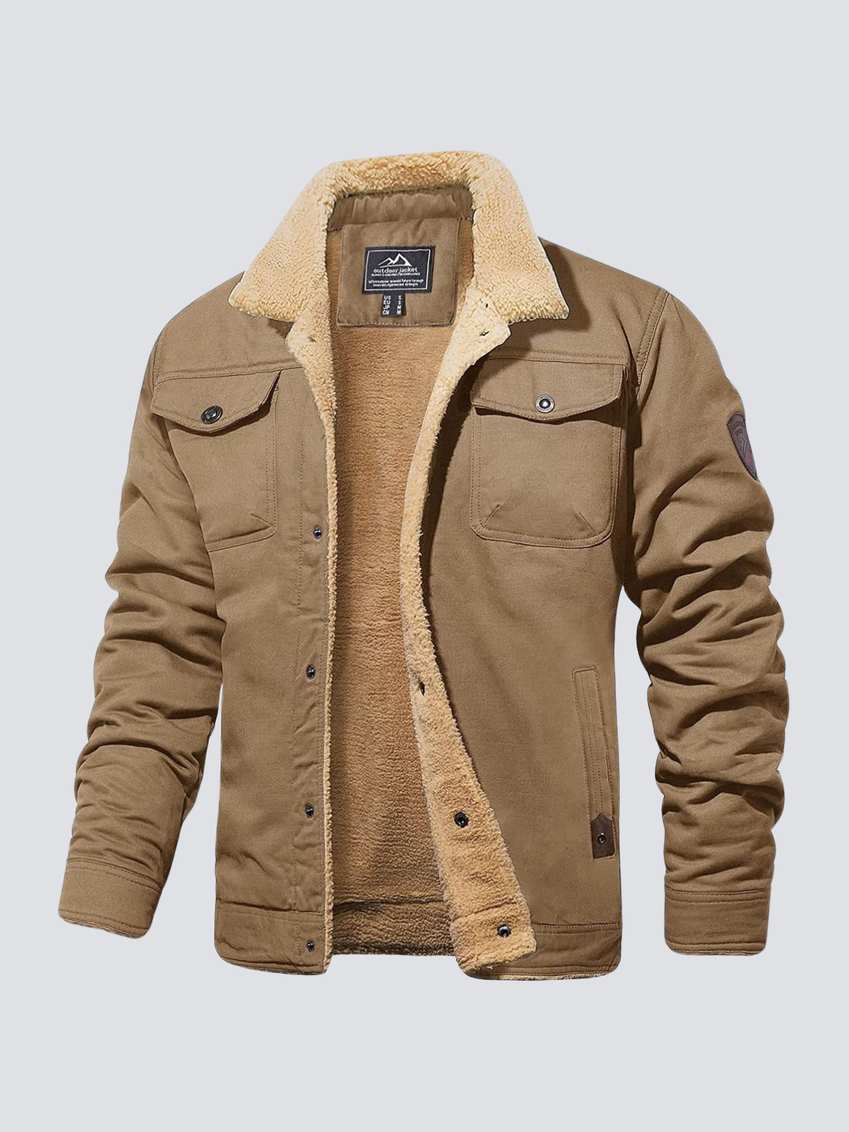 Nicolas | Warm and Elegant Bomber Jacket for Fall