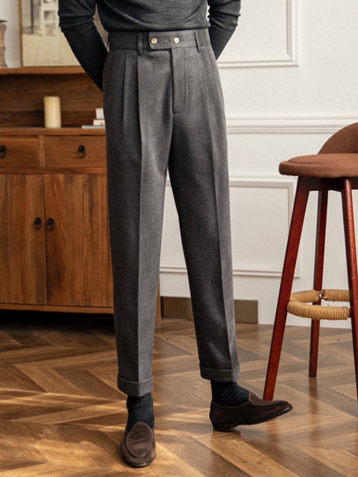 Bezborodko® | MV Classic High-Waist British Trousers