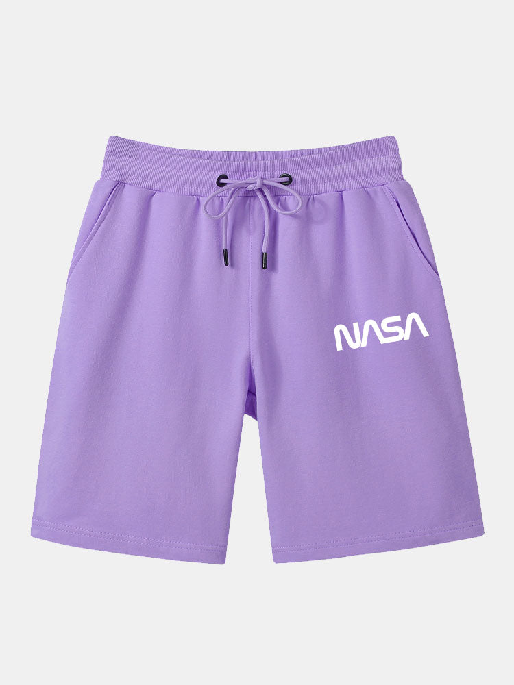 Averit® | Nasa Print Mid Length Shorts