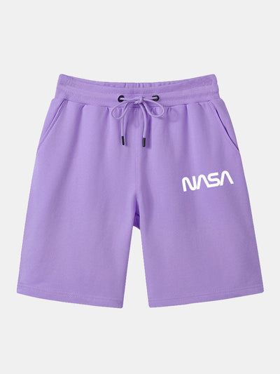 Averit® | Nasa Print Mid Length Shorts