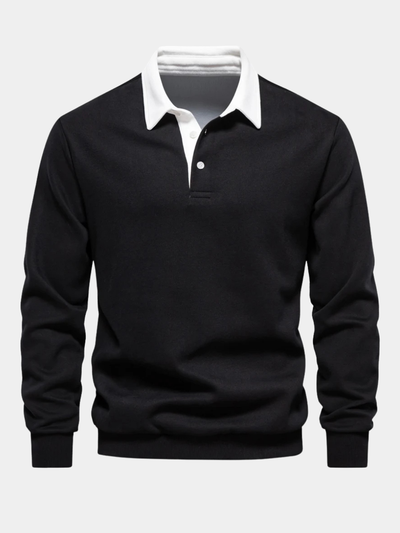 Samuel | Autumn Polo Sweatshirt