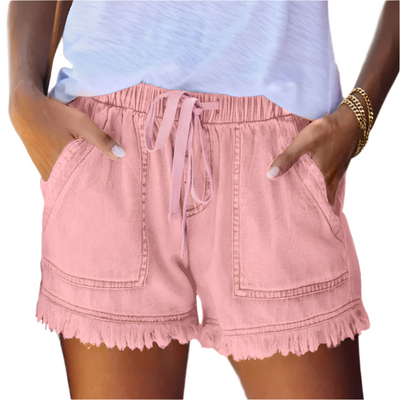 Preston® | Luxury High-Waist Denim Shorts