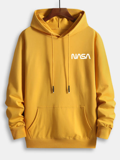 Alfred | NASA Print Cotton Hoodie