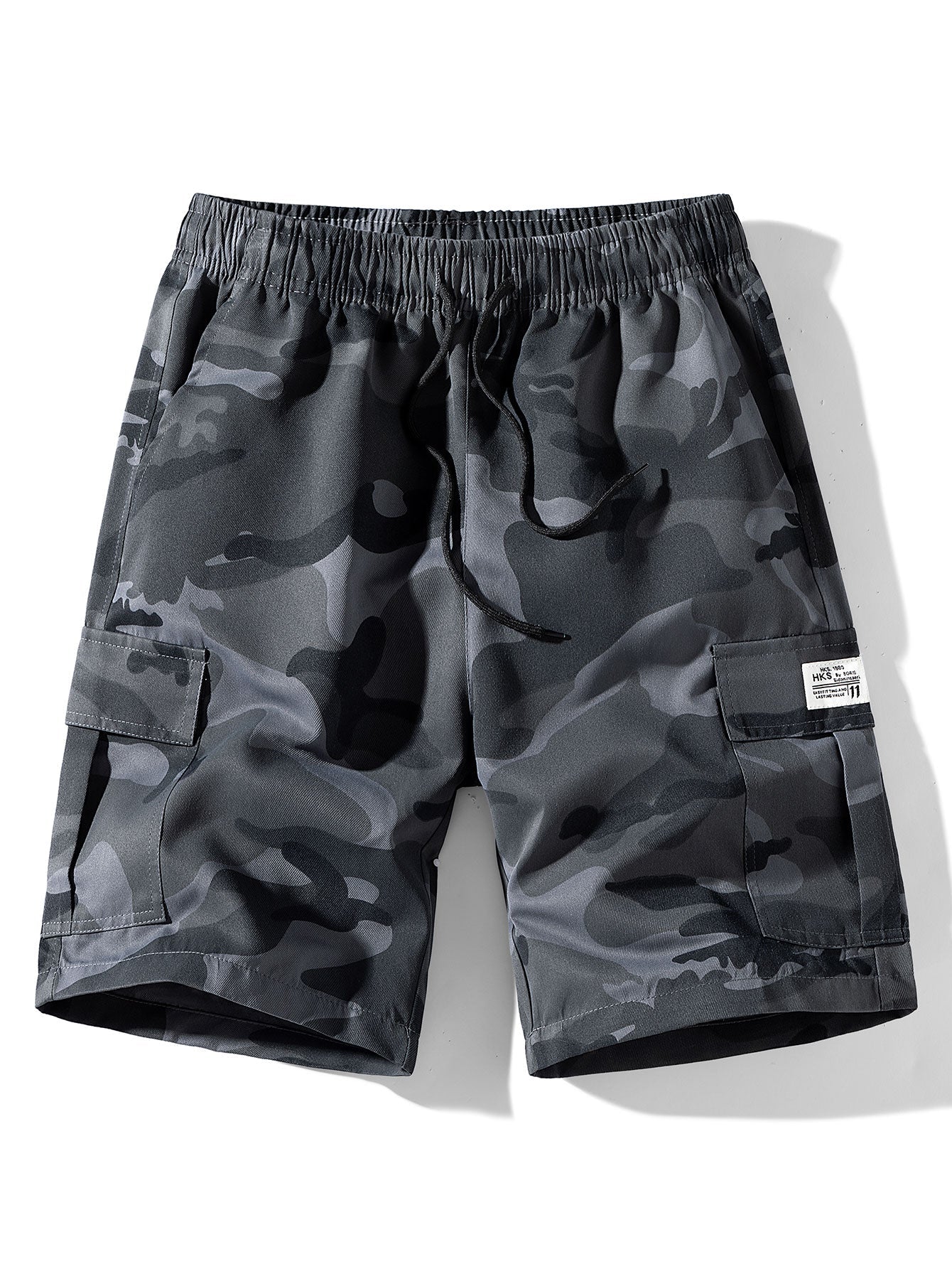 Humphrey® | Camouflage Drawstring Cargo Shorts