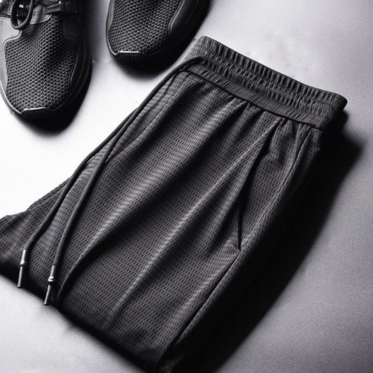 Zane® | Men Ice Silk Fitness Elastic Yoga Pants