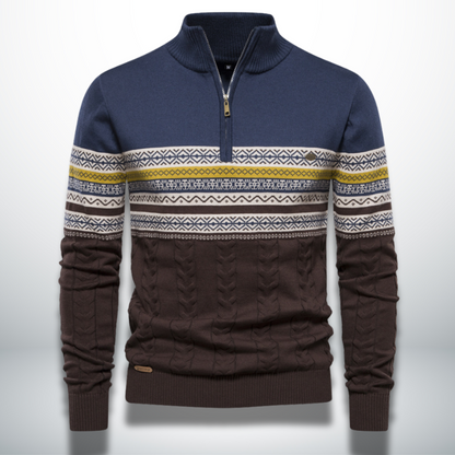 Casimiro® | Refined men's sweater in cotton
