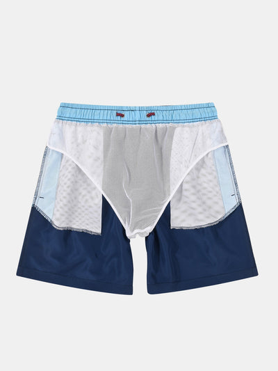 Adelhelm® | 3 Pieces Contrast Waistband Swim Shorts