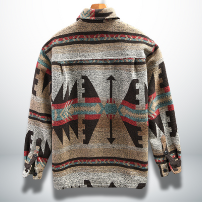 Atilio® | Warm shirt with ethnic design