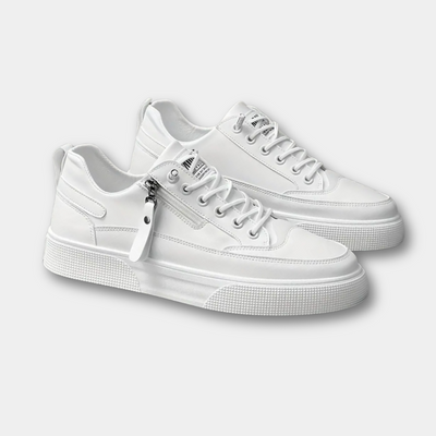Julian® | Leather Sneakers With Zip Detail
