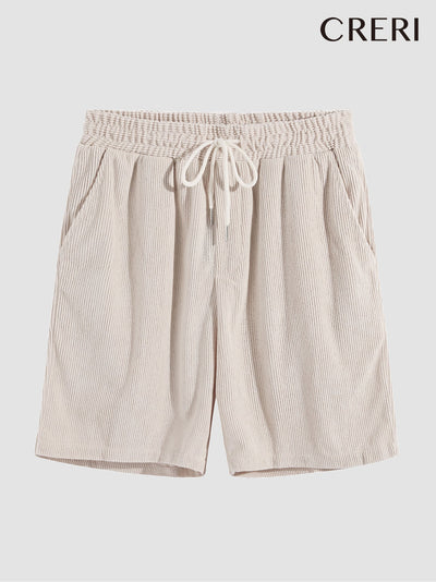 Aubert® | Creri Corduroy Drawstring Shorts