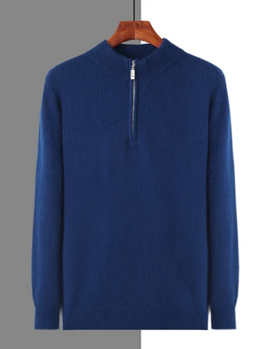 Ezra | Genève Cashmere Zip Up