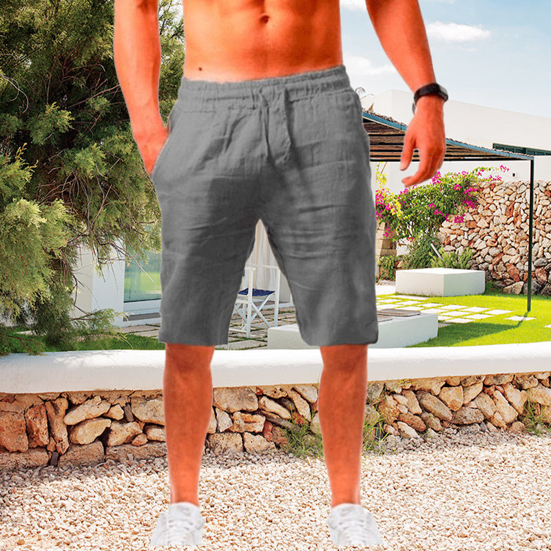 Alden® | Loose, Breathable Shorts Made From Cotton And Linen