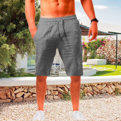 Alden® | Loose, Breathable Shorts Made From Cotton And Linen