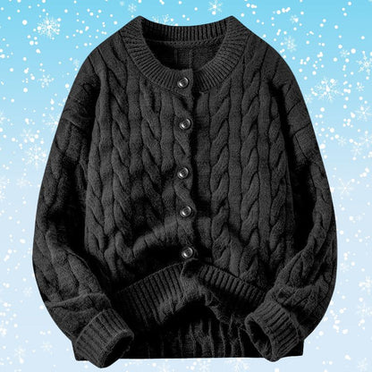 Ricardo® | Sweater with long sleeves and button