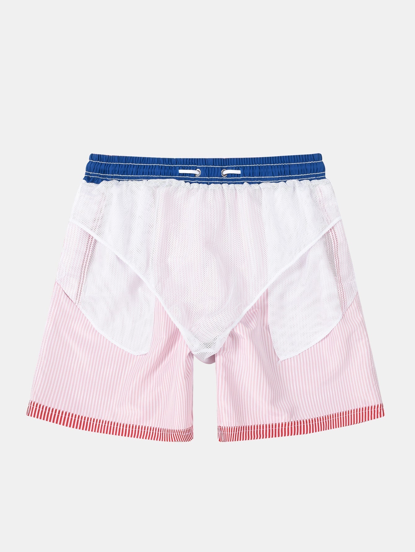 Adolphus® | 3 Pieces Vertical Striped Drawstring Swim Shorts