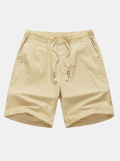 Alexis | Linen Drawstring Shorts