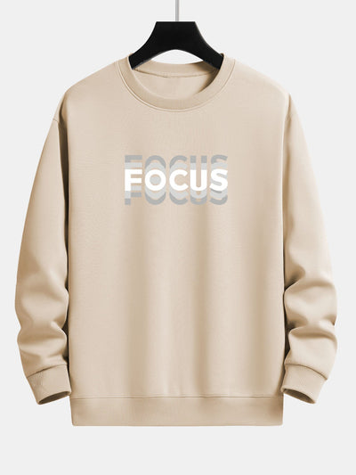 Javier® | Focus Print Relax Fit Sweatshirt