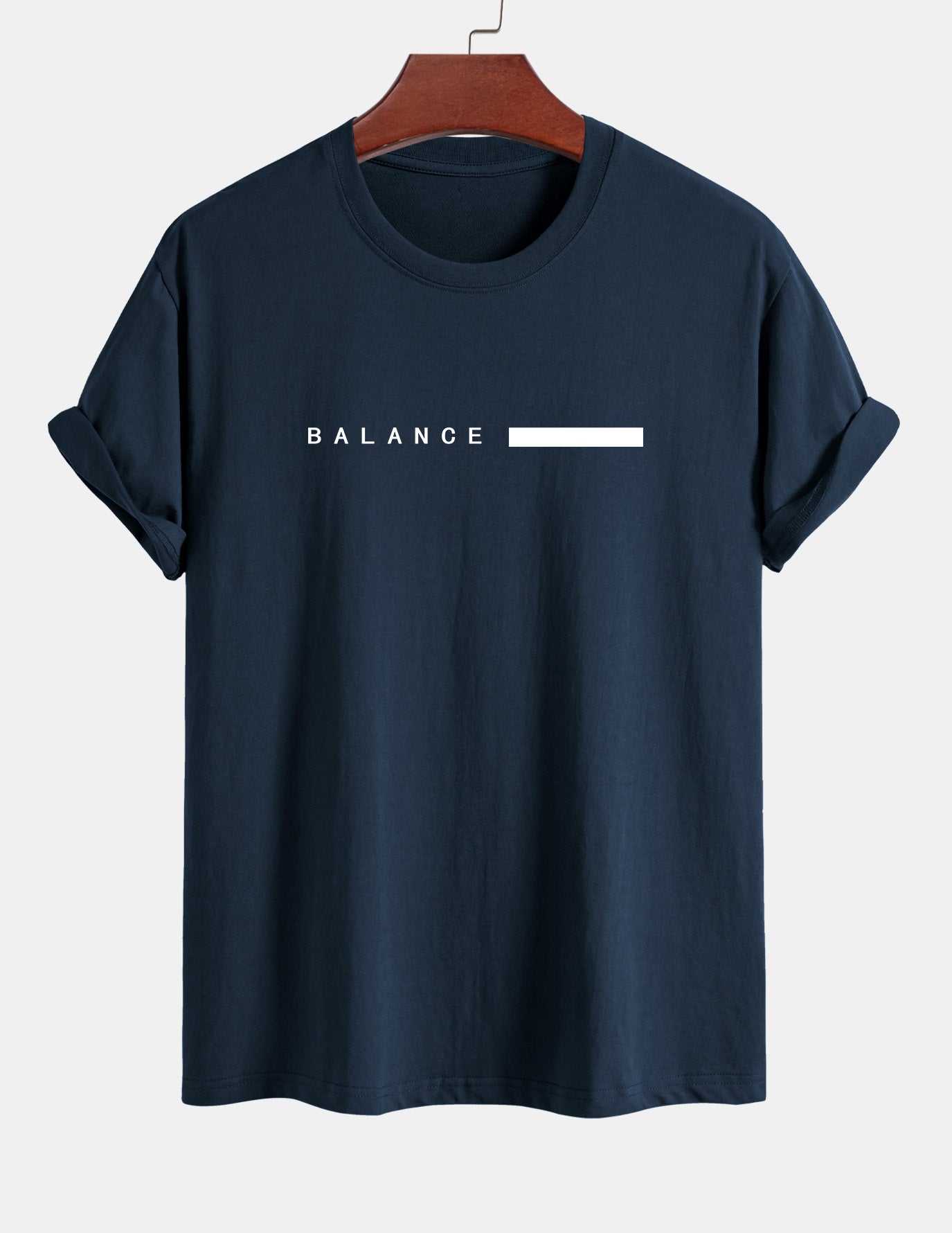 Numa® | Balance Stripe Print Cotton T-Shirt