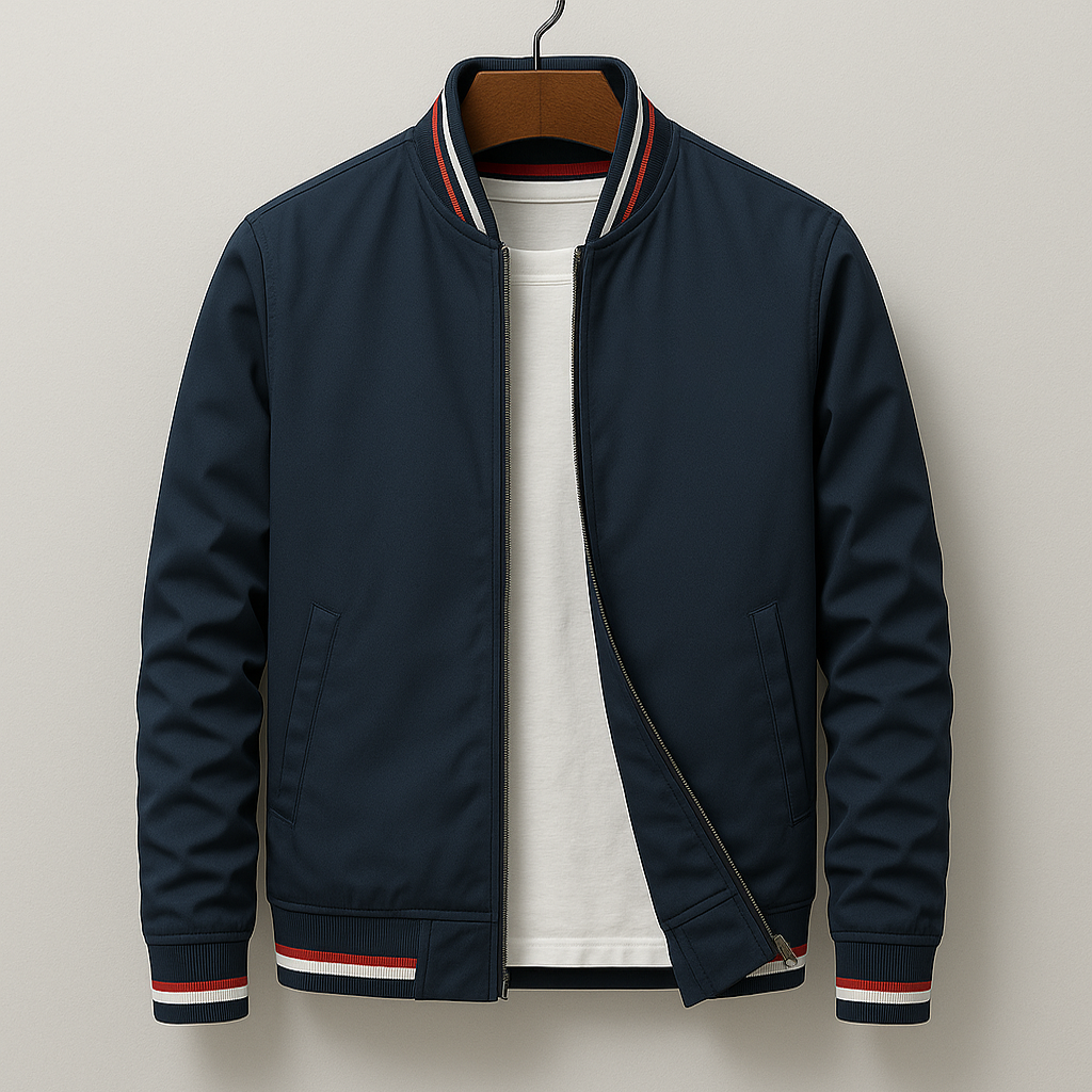 Jose | SUMMER BOMBER JACKET WITH STRIPES