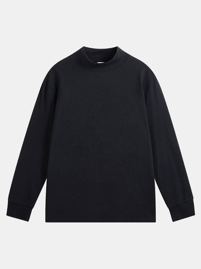 Adelelmo® | 3 Pieces Basic Long Sleeve Mock Neck T-Shirt