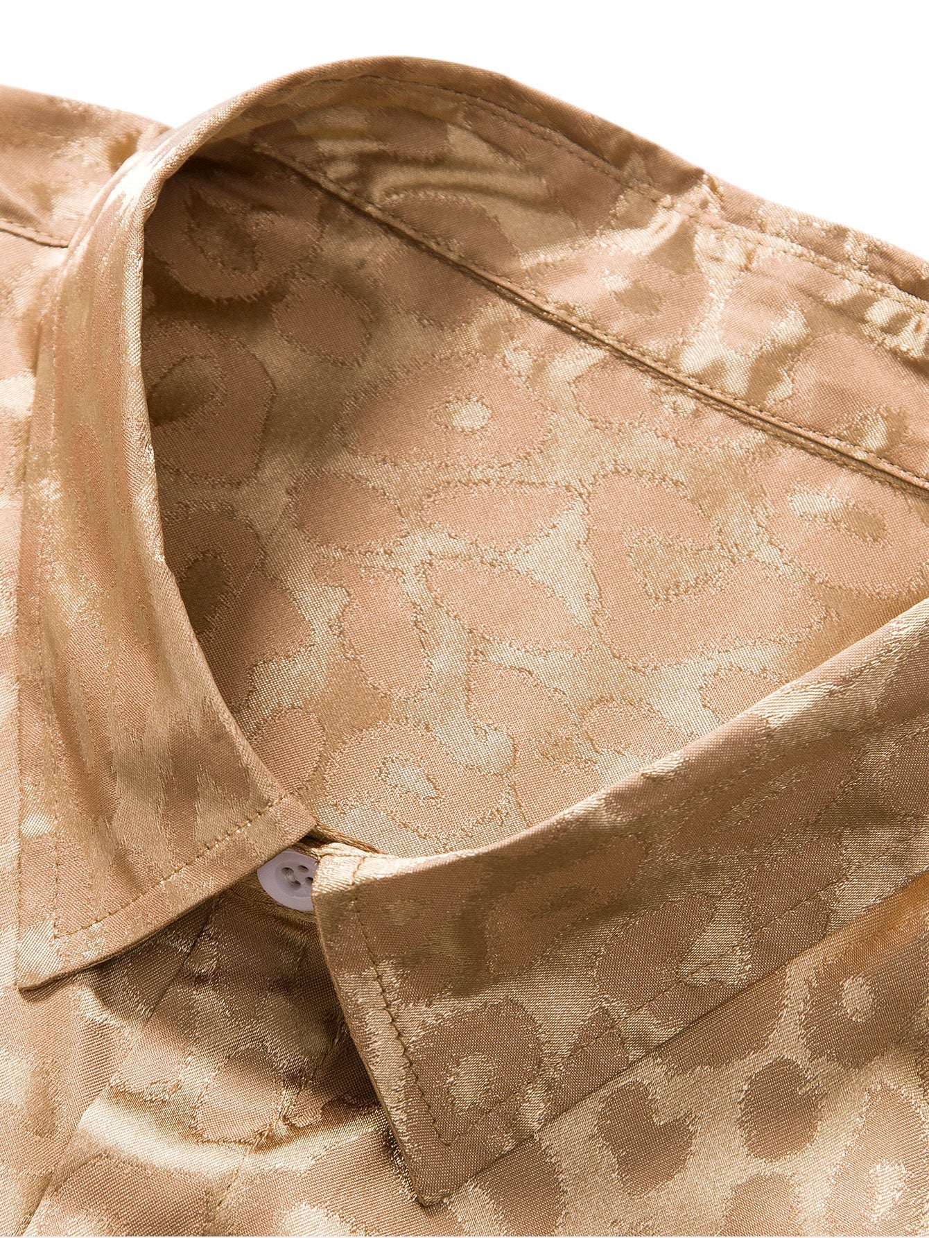 Aslak® | Satin Leopard Shirt