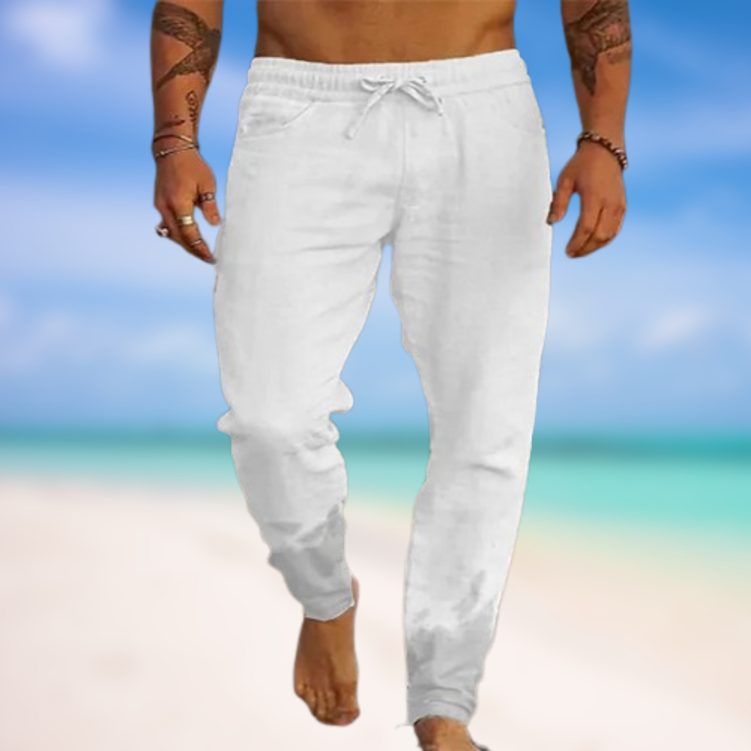 Lionello® | Casual Trousers In Cotton