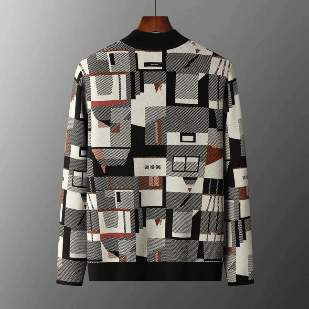 Tobías | Vincent Premium Knit Patchwork Cardigan