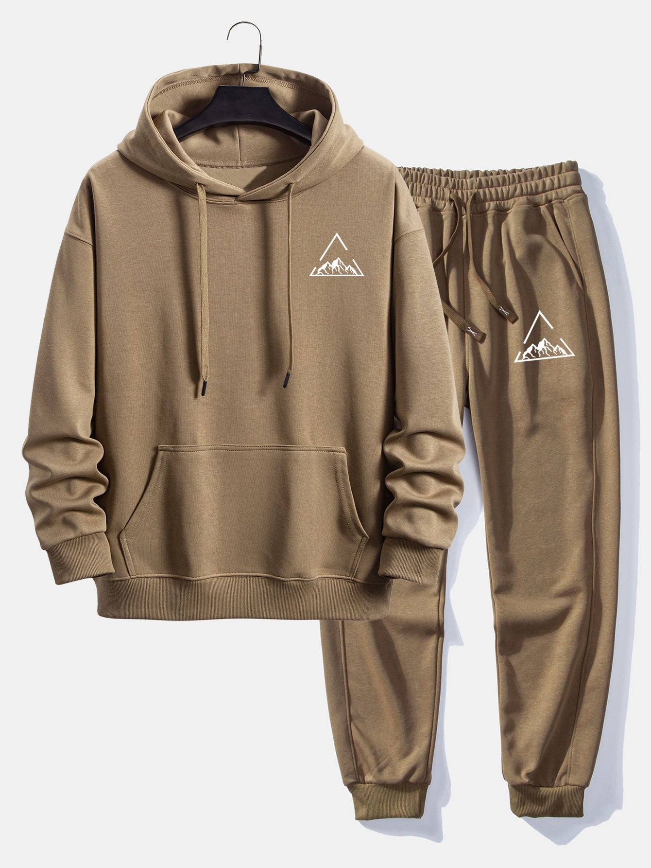 Lionel® | Triangle Mountain Print Relax Fit Hoodie & Jogging Pants