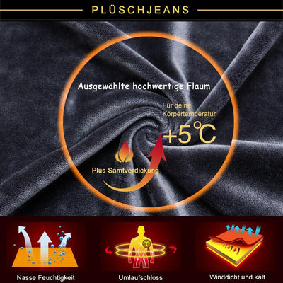 Arlo® | Men Plus Thick Velvet Jeans