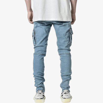 Santiago® | Denim cargo pants