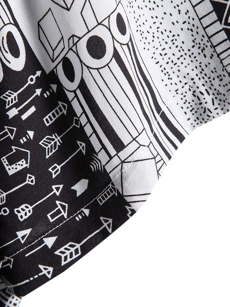 Armonius® | Geometry Print Shirt