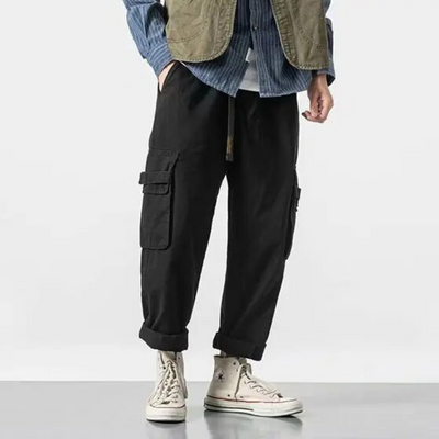 Johnnie® | Vintage Cargo Baggy Pantsn