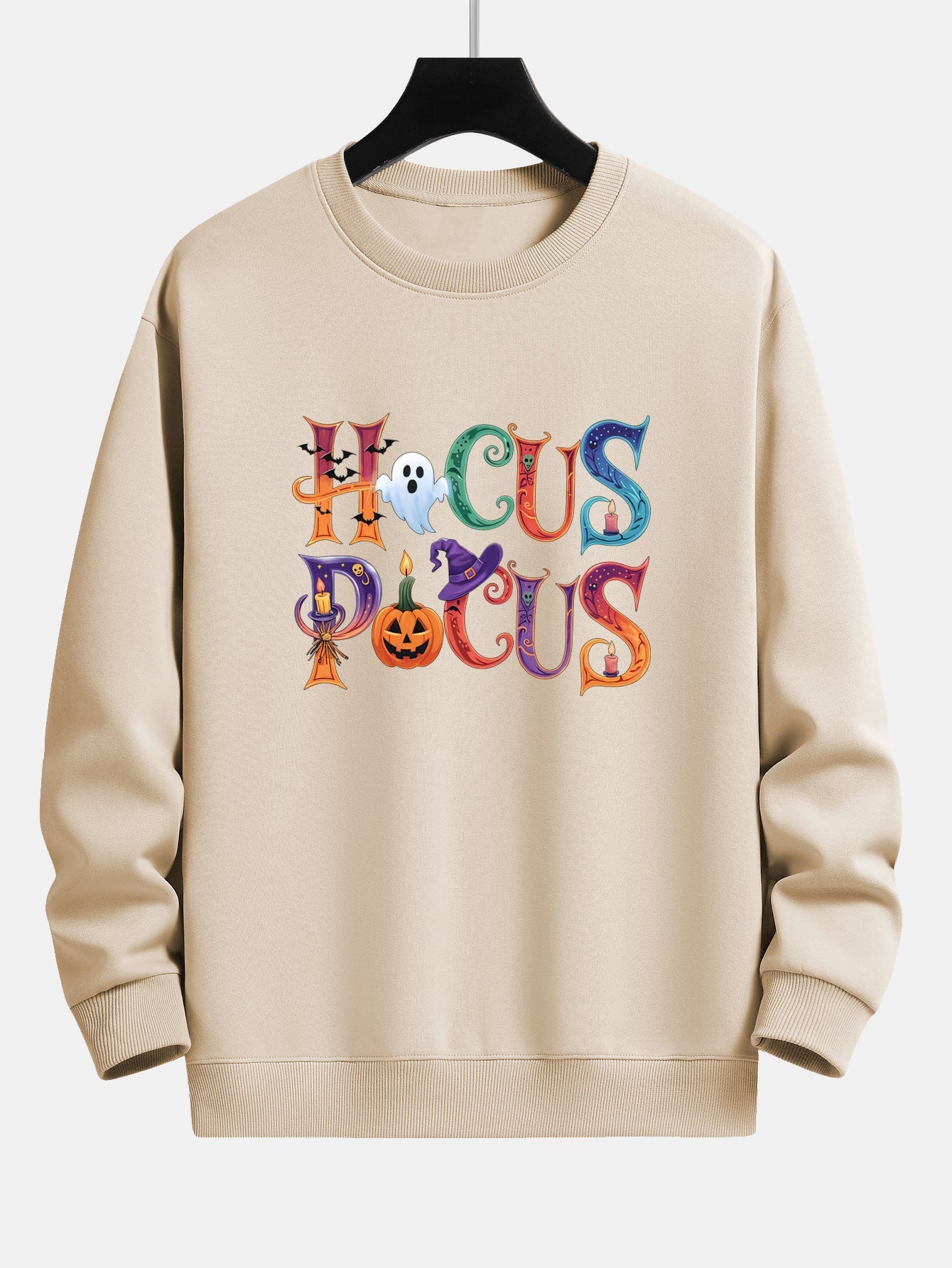 Bautista® | Halloween Hocus Pocus Print Relax Fit Sweatshirt