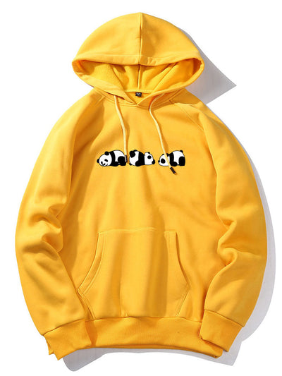 Walter | Rolling Panda Print Hoodie