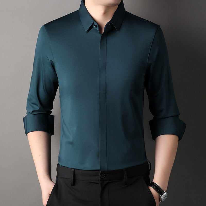 Quentin | Men's Wrinkle-Resistant Stretch Shirt