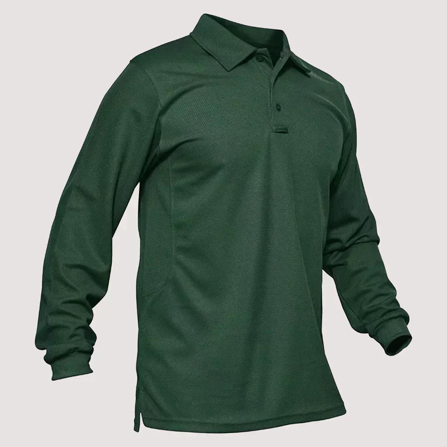Jonty® | Men'S Long Sleeve Polo T-Shirt