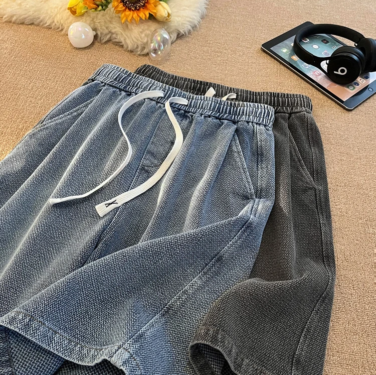 Liberio® | Distressed Denim Shorts