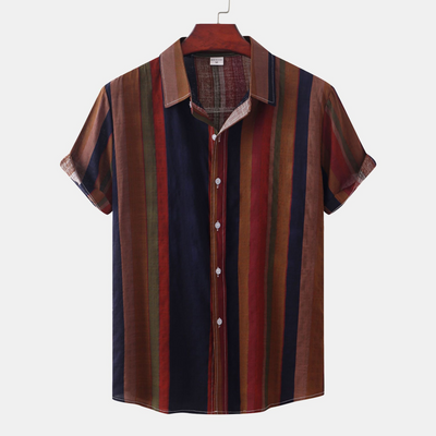 Francis® | Retroprint Summer Men'S Casual Shirt