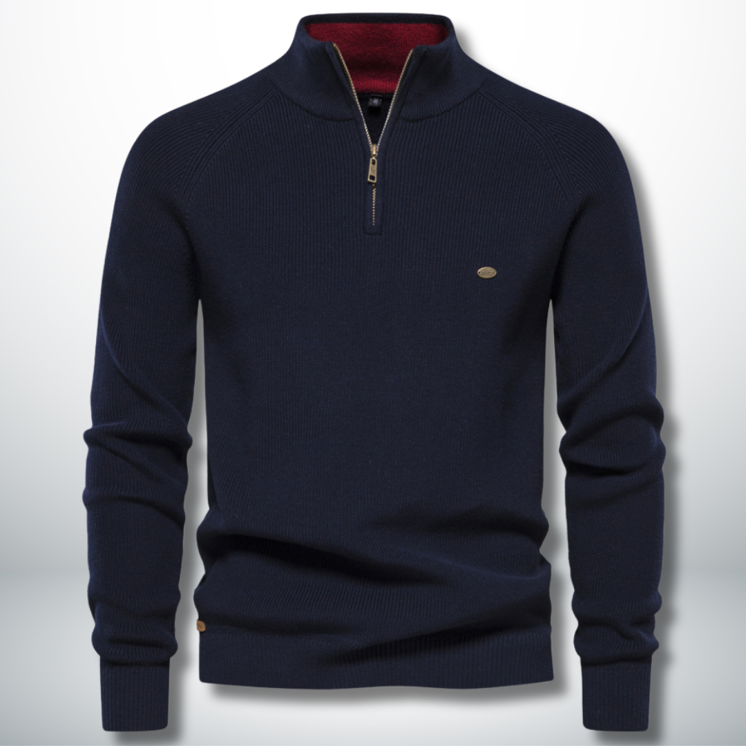 Arturo® | Comfortable and elegant zip-up sweater