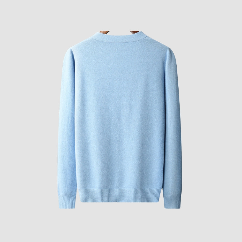 Bianca® | MV V-Neck Woolen Cashmere Cardigan