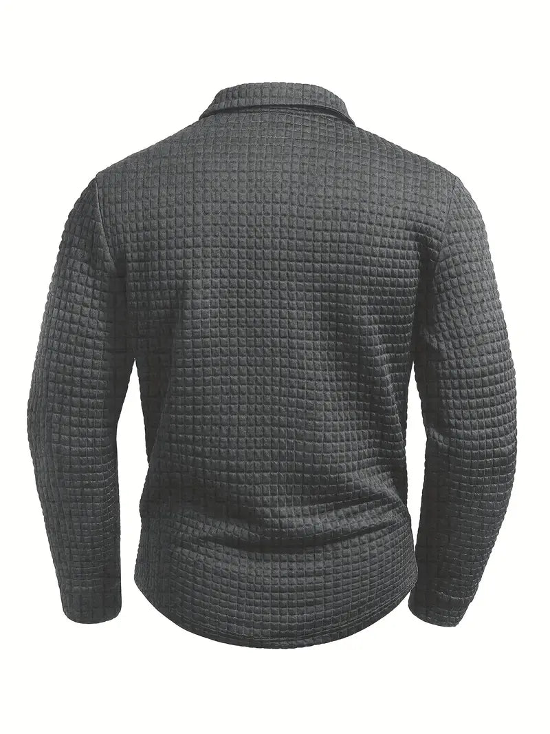 Uriel | Ribbed Polo Sweater