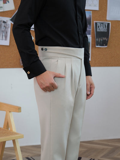 Bhanu® | MV Old Money High Waist Gurkha Trousers