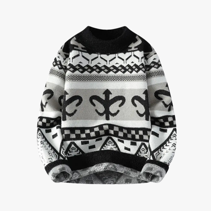 Justin® | Retro patterned sweater